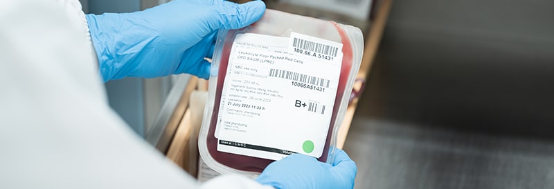 Shop blood bank supplies