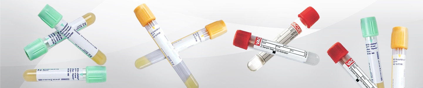 Evacuated Blood Collection Tubes