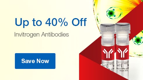 Save Up to 40% on Invitrogen Antibodies