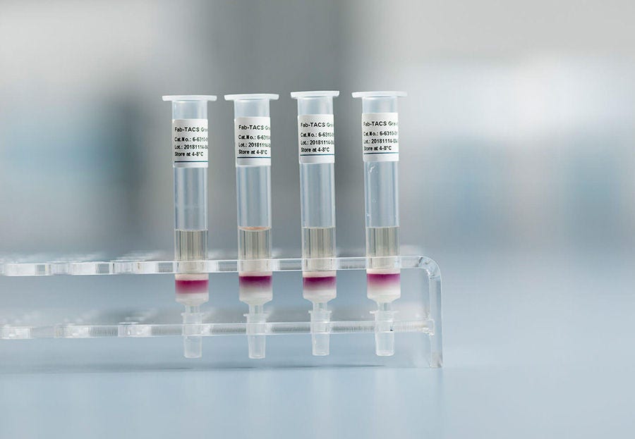 TACS - Traceless Affinity Cell Selection