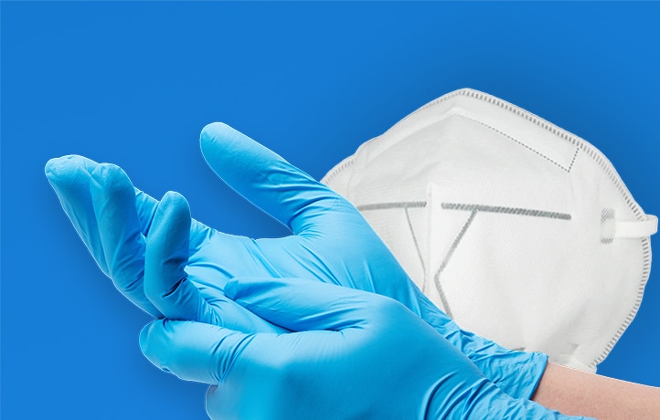 Save Big on Nitrile Gloves and Respirators