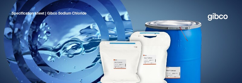 Gibco Sodium Chloride Spec Sheet