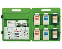 Mittel und Kits zur Kontrolle ausgelaufener Substanzen