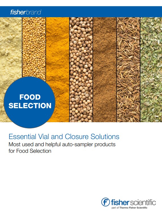 Fisherbrand Food Selection - Essential Vial and Closure Solutions