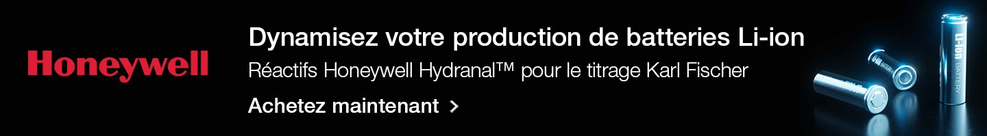 Honeywell Energize your Li-Ion Battery Production