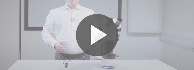 Contrasting using a UV ring light