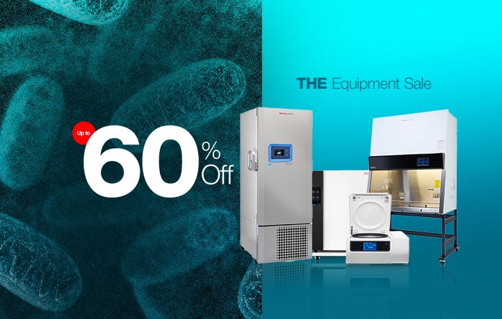 Get up to 60% off Thermo Scientific equipment.