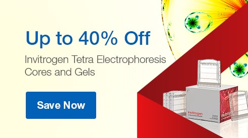 Save Up to 40% on Invitrogen Tetra Electrophoresis Cores and Gels
