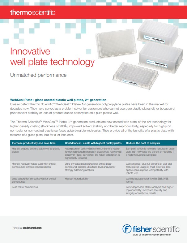 Thermo Scientific 2nd Generation Webseal Well Plates