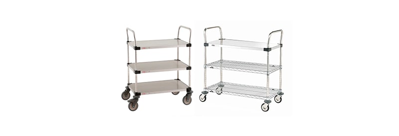 Metro stainless-steel carts