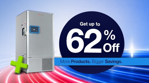 Get 62% off the Thermo Scientific TSX Universal Series General Purpose Ultra-Low Freezer.
