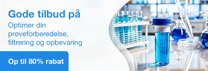 Prøveforberedelse, filtrering og opbevaring