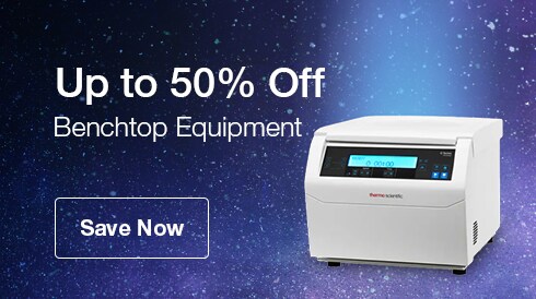 Up to 50% Off Benchtop Equipment