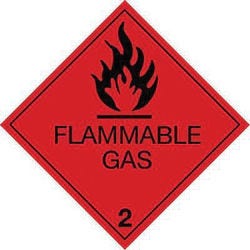 Sicherheitsschild Entzündbare Gefahrstoffe