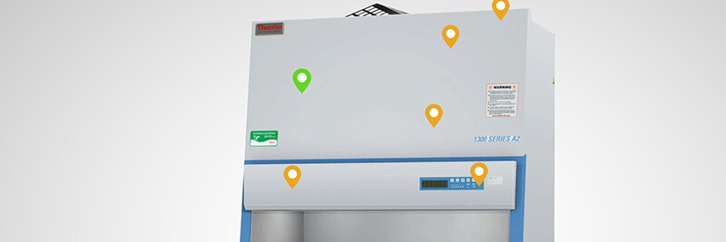 Thermo Scientific 1300 Class II A2 Biological Safety Cabinet