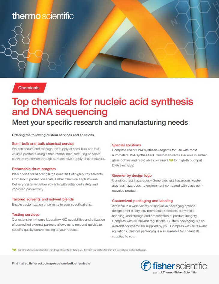 Nucleic Acid Synthesis Chemicals