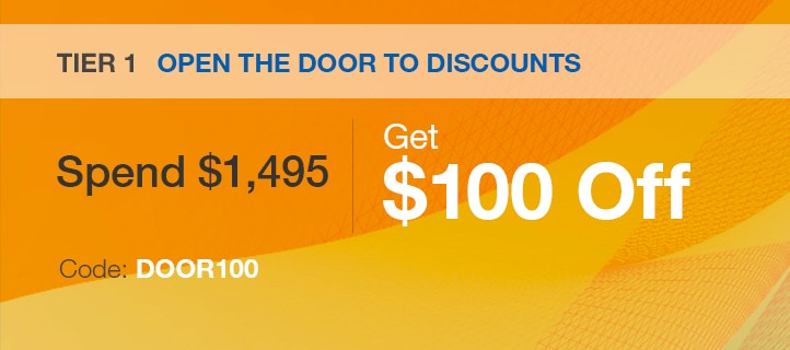 Open the Door to Discounts