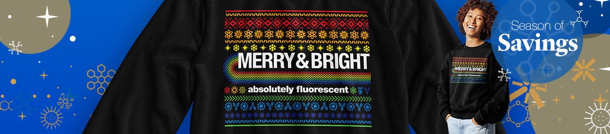 Get Your Thermo Fisher Scientific Holiday Sweatshirt