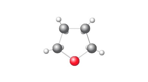 Tetrahydrofuran molecules