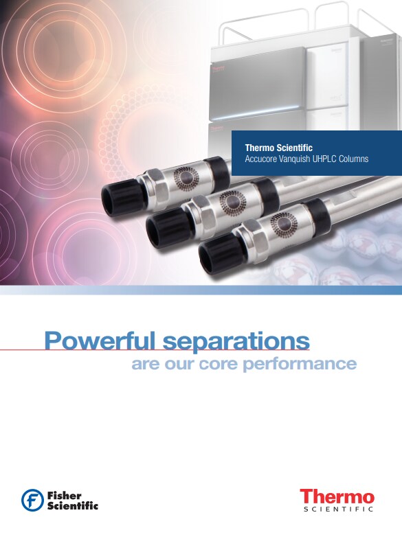 Thermo Scientific Accucore Vanquish UHPLC Columns