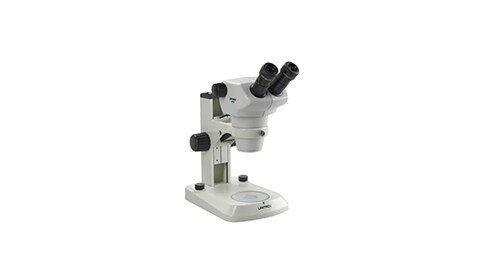 ACCU-SCOPE Z850 Series Binocular Zoom Stereo Microscope on E-LED Stand