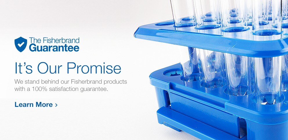 The Fisherbrand Guarantee