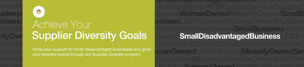 Small Disadvantaged Businesses Small Disadvantaged Businesses